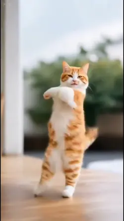 dance thailand cat
