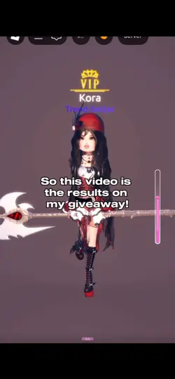 Giveaway results! 