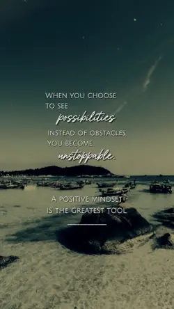 Positive mindset