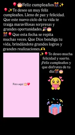 Feliz cumpleaños 