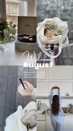 WELCOME AUGUST 