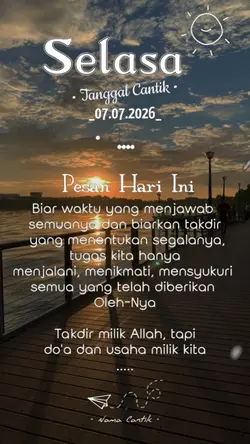 Selasa tgl cantik