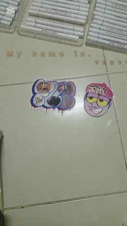 สติ๊กเกอร์ Hello My 