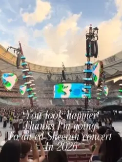You look happier 