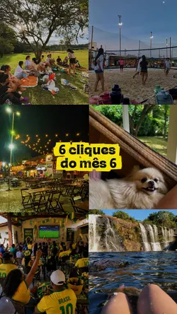 6 cliques de Junho 