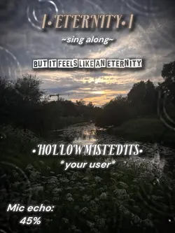 ETERNITY |SING ALONG