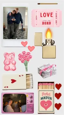 Valentine’s collage
