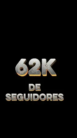 62k de seguidores 