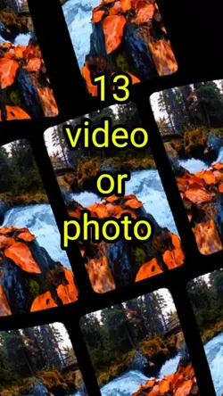13 video or photo 
