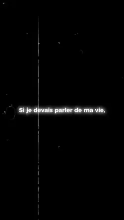 Ma vie 