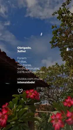Obrigado, Julho