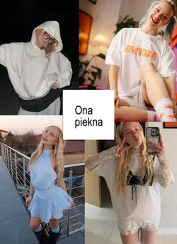 Ona piękną