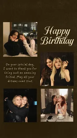 birthday my bestie