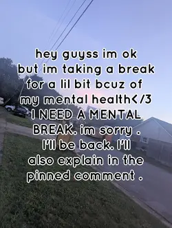 break vid and why