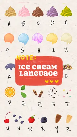 ice cream language