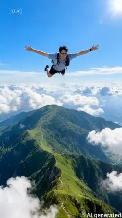 sky diving ai