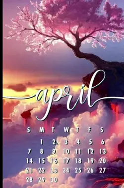 april calendar quote