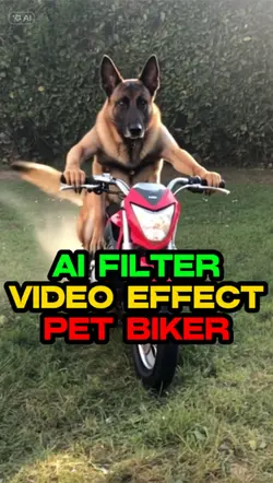 AI PET BIKER 🔥