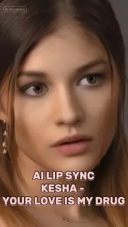 Ai lip sync Kesha
