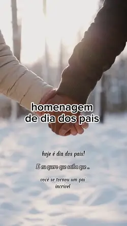 homenagem pai