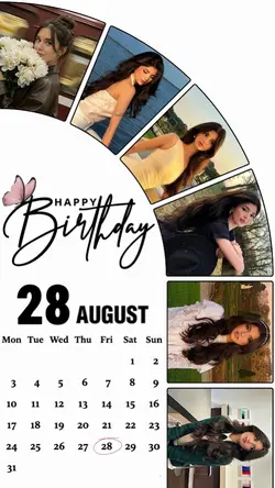Birthday 28 August