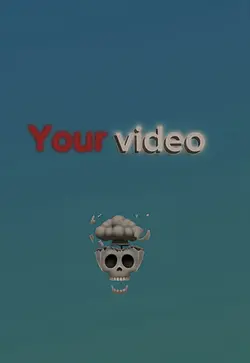 Skull face template