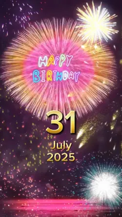 hbd 31 july 2025