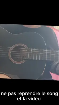 1er essai de guitare