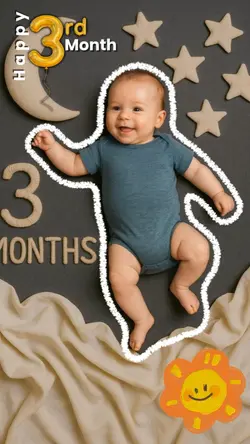 happy 3rd month baby