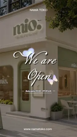 WE ARE OPEN
