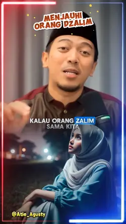 Menjauhi Orang Zalim