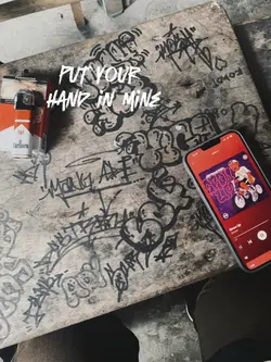 put your hand in