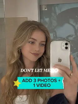 don’t let me…