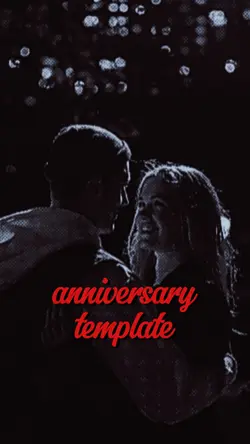 anniversary template