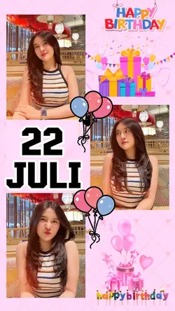 22 Juli Ultah