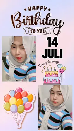 14 Juli Ultah