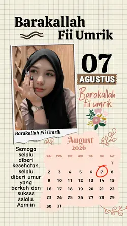 MILAD 7 AGUSTUS