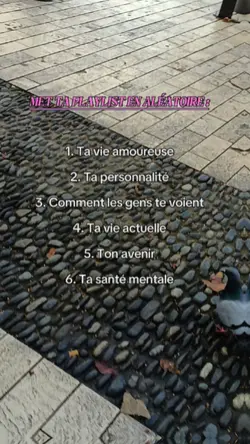 Ma playlist...