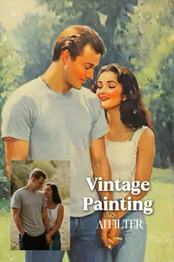 AI Vintage Painting