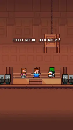 Chicken jockey!