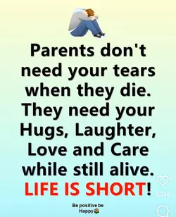 Life is short.
