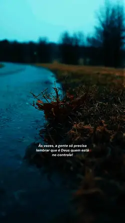 Deus no controle