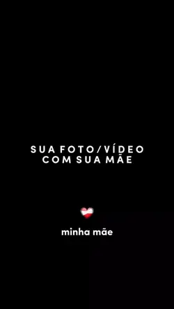 Te amo mãe