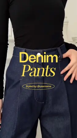 Denim Pants