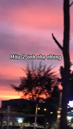 Mẫu 2 ảnh nhẹ nhàng