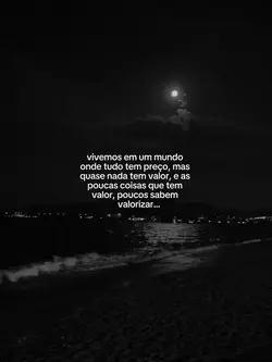 Poucos entendem…