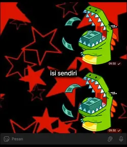 mentahan emoji tele 