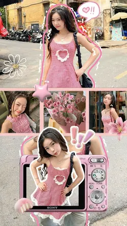 cute pink story