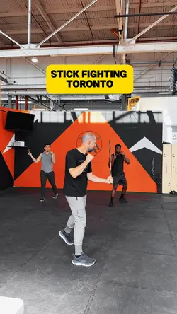 Martial arts class 