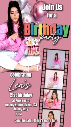 birthday invitation 